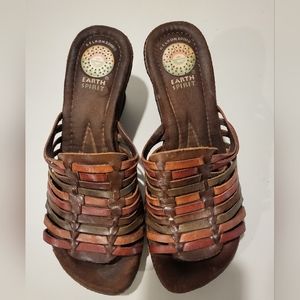 Earth Spirit Gelron 2000 Womans Sandals Size 7.5
